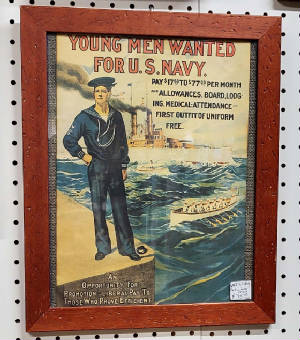 WW1 US NAVY POSTER