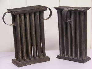 TIN CANDLE MOLDS