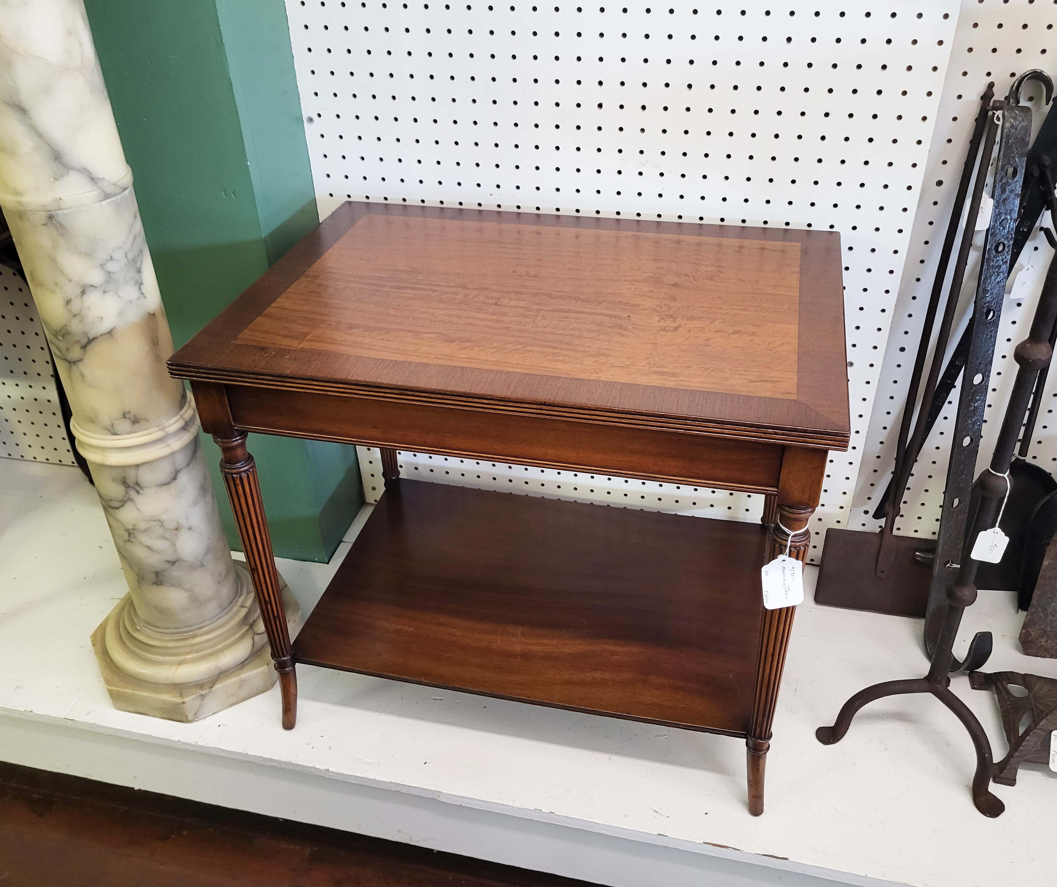 MAHOGANY SIDE TABLE