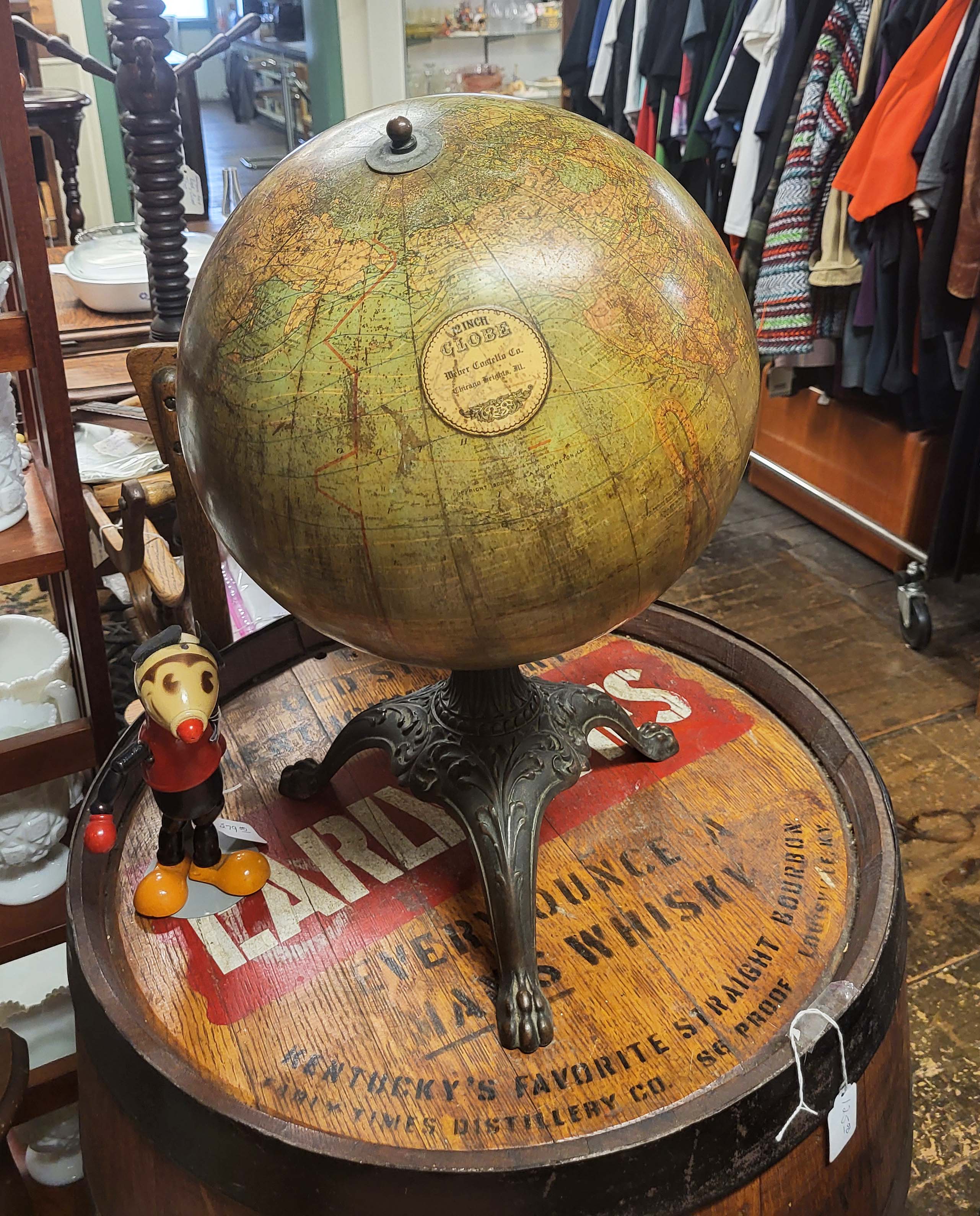 WEBER COSTELLO WORLD GLOBE