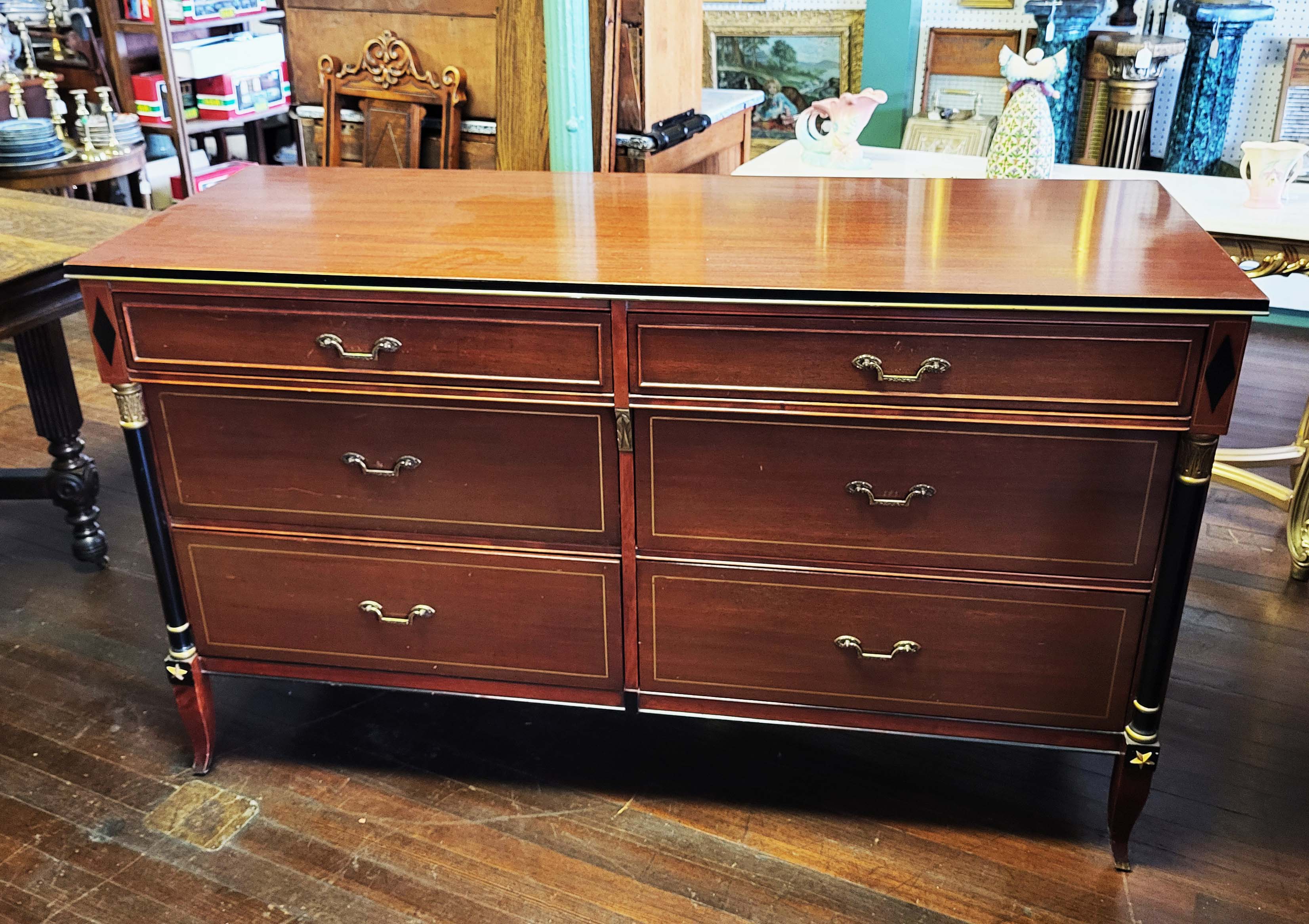MAHOGANY DRESSER