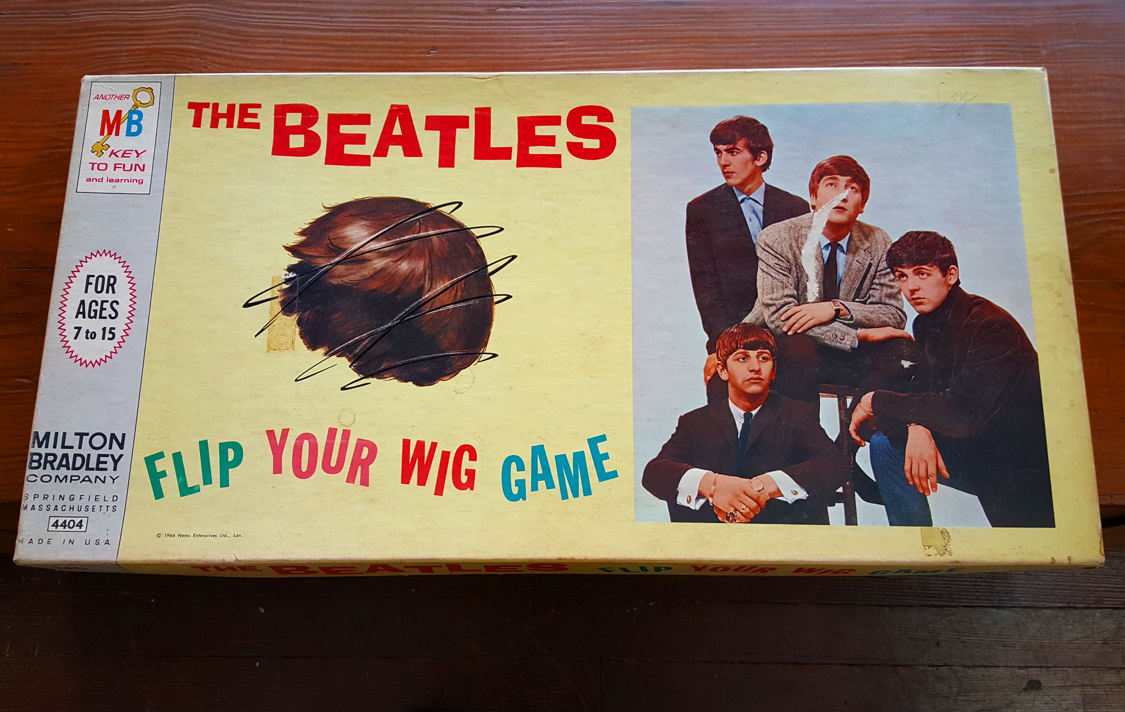 BEATLES FLIP YOUR WIG GAME